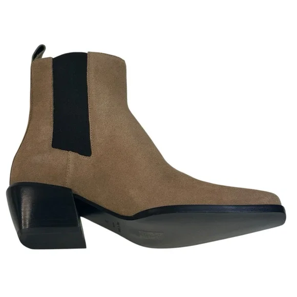 Rag & Bone Joni Camel Suede Chelsea Boots Booties Size EU 38 US 8 New $498 - Picture 7 of 12